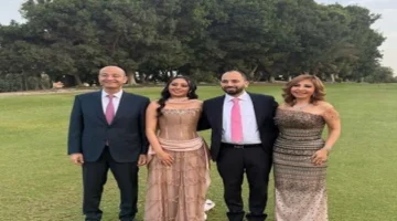 تفاصيل احتفال لميس الحديدي وعمرو أديب بخطوبة نجلهما نور في أجواء عائلية